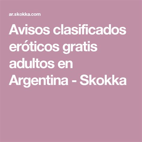 eroticum USA Anuncios Clasificados GRATIS eróticos para adultos